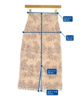 PROPORTION BODY DRESSING（プロポーションボディードレッシング）ロング・マキシ丈スカート ピンク サイズ:PXS レディース/2200642750969