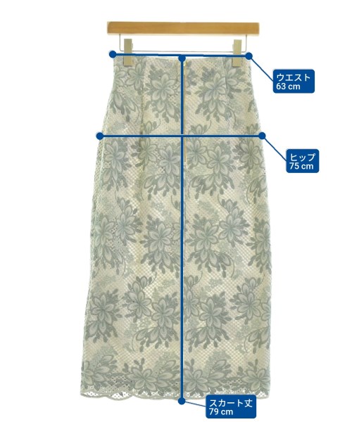 PROPORTION BODY DRESSING（プロポーションボディードレッシング）ロング・マキシ丈スカート グレー サイズ:M レディース/2200642751034