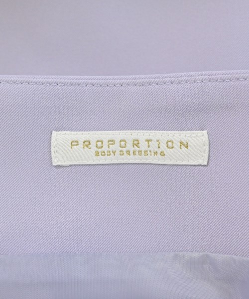 PROPORTION BODY DRESSING（プロポーションボディードレッシング）ロング・マキシ丈スカート 紫 サイズ:PS レディース/2200642751133