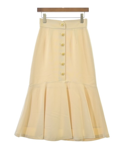 PROPORTION BODY DRESSING(プロポーションボディードレッシング)ロング・マキシ丈スカート 黄 サイズ:M/2200642751157