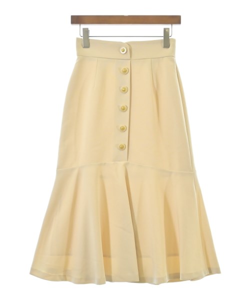 PROPORTION BODY DRESSING(プロポーションボディードレッシング)ロング・マキシ丈スカート 黄 サイズ:PS/2200642751201