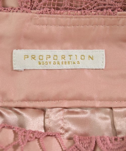 PROPORTION BODY DRESSING（プロポーションボディードレッシング）ロング・マキシ丈スカート ピンク サイズ:XS レディース/2200642752871