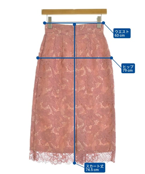 PROPORTION BODY DRESSING（プロポーションボディードレッシング）ロング・マキシ丈スカート ピンク サイズ:S レディース/2200642752888