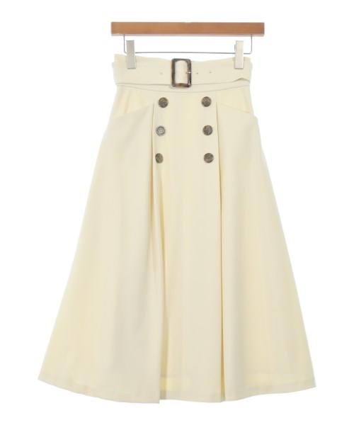 PROPORTION BODY DRESSING(プロポーションボディードレッシング)ロング・マキシ丈スカート 白 サイズ:S/2200642753052