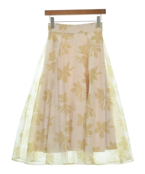 PROPORTION BODY DRESSING(プロポーションボディードレッシング)ロング・マキシ丈スカート 黄 サイズ:S/2200642753069