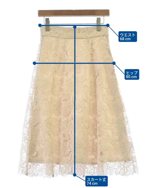 PROPORTION BODY DRESSING（プロポーションボディードレッシング）ロング・マキシ丈スカート ピンク サイズ:M レディース/2200642753113