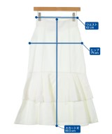 PROPORTION BODY DRESSING（プロポーションボディードレッシング）ロング・マキシ丈スカート 白 サイズ:S レディース/2200642753182