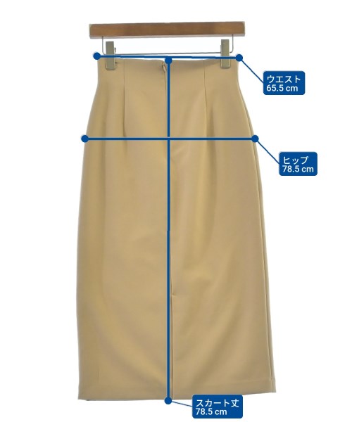 PROPORTION BODY DRESSING（プロポーションボディードレッシング）ロング・マキシ丈スカート ベージュ サイズ:S レディース/2200642753205