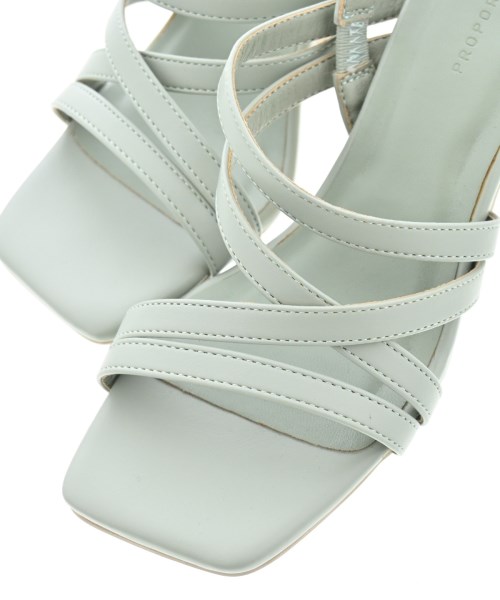 PROPORTION BODY DRESSING（プロポーションボディードレッシング）サンダル グレー サイズ:23cm レディース/2200642754165