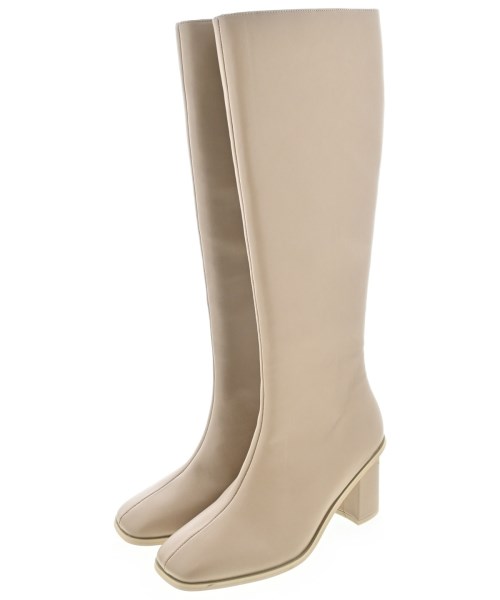 PROPORTION BODY DRESSING(プロポーションボディードレッシング)ブーツ ベージュ サイズ:23.5cm/2200642754608