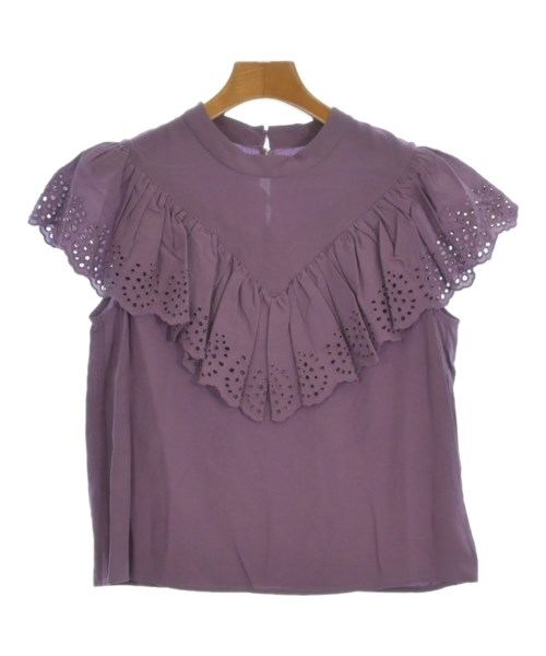 PROPORTION BODY DRESSING(プロポーションボディードレッシング)ブラウス 紫 サイズ:F/2200642754936