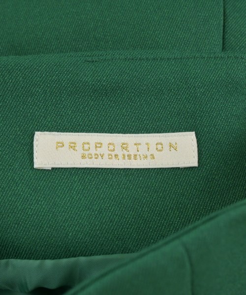 PROPORTION BODY DRESSING（プロポーションボディードレッシング）ひざ丈スカート 緑 サイズ:M レディース/2200642755117