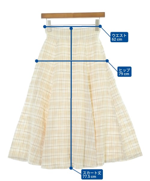 PROPORTION BODY DRESSING（プロポーションボディードレッシング）ロング・マキシ丈スカート ベージュ サイズ:XS レディース/2200642756022