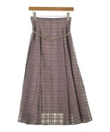 PROPORTION BODY DRESSING（プロポーションボディードレッシング）ロング・マキシ丈スカート 紫 サイズ:S レディース/2200642756299