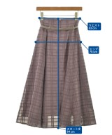 PROPORTION BODY DRESSING（プロポーションボディードレッシング）ロング・マキシ丈スカート 紫 サイズ:S レディース/2200642756299