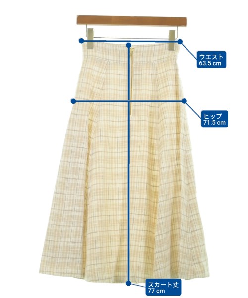 PROPORTION BODY DRESSING（プロポーションボディードレッシング）ロング・マキシ丈スカート ベージュ サイズ:S レディース/2200642756350