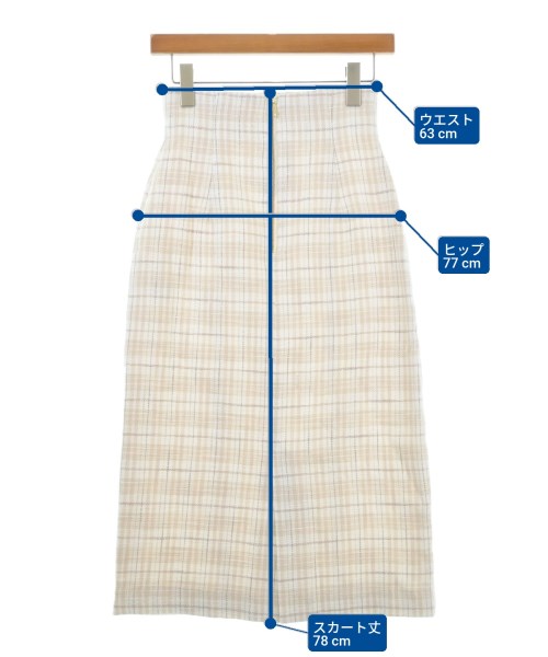 PROPORTION BODY DRESSING（プロポーションボディードレッシング）ロング・マキシ丈スカート 白 サイズ:S レディース/2200642759719