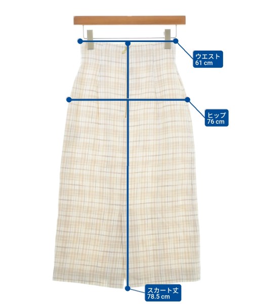 PROPORTION BODY DRESSING（プロポーションボディードレッシング）ロング・マキシ丈スカート 白 サイズ:XS レディース/2200642759726