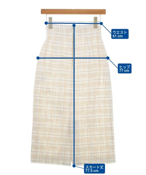 PROPORTION BODY DRESSING（プロポーションボディードレッシング）ロング・マキシ丈スカート 白 サイズ:XS レディース/2200642759818