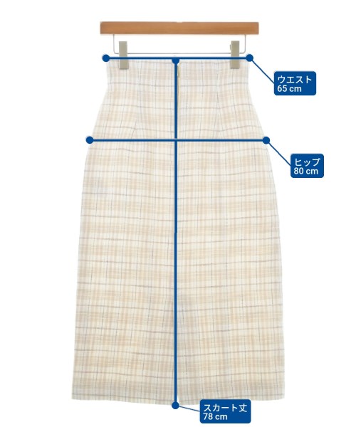 PROPORTION BODY DRESSING（プロポーションボディードレッシング）ロング・マキシ丈スカート 白 サイズ:S レディース/2200642759832