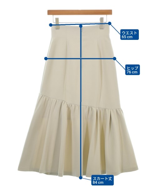 PROPORTION BODY DRESSING（プロポーションボディードレッシング）ロング・マキシ丈スカート ベージュ サイズ:S レディース/2200642759856
