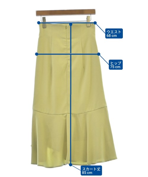 PROPORTION BODY DRESSING（プロポーションボディードレッシング）ロング・マキシ丈スカート 緑 サイズ:M レディース/2200642759863