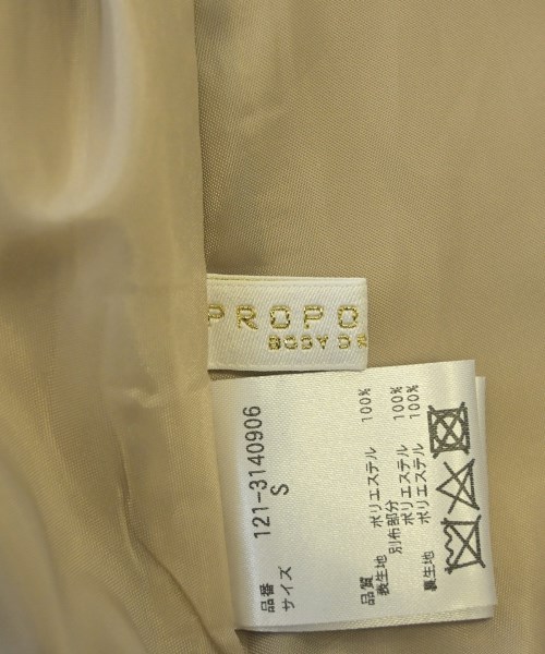 PROPORTION BODY DRESSING（プロポーションボディードレッシング）ワンピース ベージュ サイズ:S レディース/2200642760555