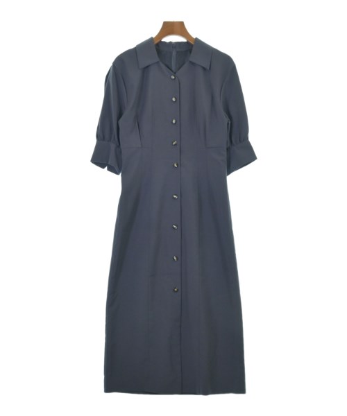 PROPORTION BODY DRESSING(プロポーションボディードレッシング)シャツワンピース 紺 サイズ:S/2200642761828