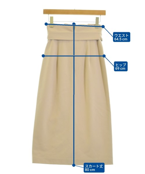 PROPORTION BODY DRESSING（プロポーションボディードレッシング）ロング・マキシ丈スカート ベージュ サイズ:S レディース/2200642762382