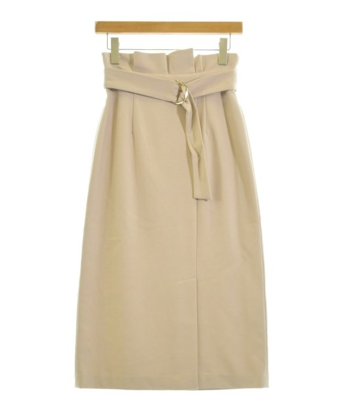 PROPORTION BODY DRESSING(プロポーションボディードレッシング)ロング・マキシ丈スカート ベージュ サイズ:M/2200642762405