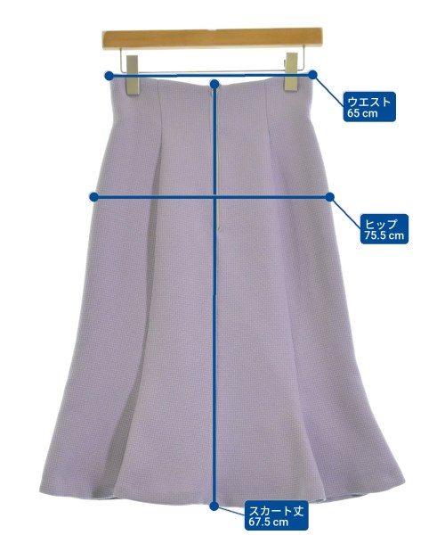 PROPORTION BODY DRESSING（プロポーションボディードレッシング）ロング・マキシ丈スカート 紫 サイズ:M レディース/2200642762573