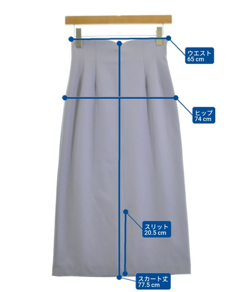 PROPORTION BODY DRESSING（プロポーションボディードレッシング）ロング・マキシ丈スカート 紫 サイズ:S レディース/2200642762696