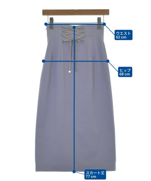 PROPORTION BODY DRESSING（プロポーションボディードレッシング）ロング・マキシ丈スカート 紫 サイズ:XS レディース/2200642762702