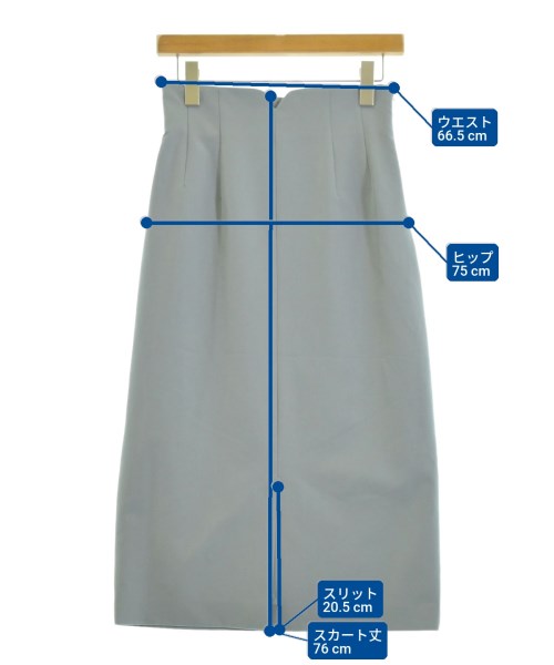 PROPORTION BODY DRESSING（プロポーションボディードレッシング）ロング・マキシ丈スカート 青 サイズ:M レディース/2200642762771