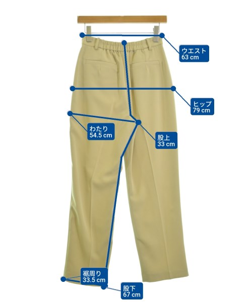 PROPORTION BODY DRESSING（プロポーションボディードレッシング）スラックス 緑 サイズ:M レディース/2200642762962