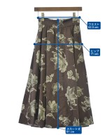 PROPORTION BODY DRESSING（プロポーションボディードレッシング）ロング・マキシ丈スカート 茶 サイズ:S レディース/2200642763174