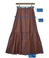 PROPORTION BODY DRESSING（プロポーションボディードレッシング）ロング・マキシ丈スカート 赤 サイズ:S レディース/2200642763235
