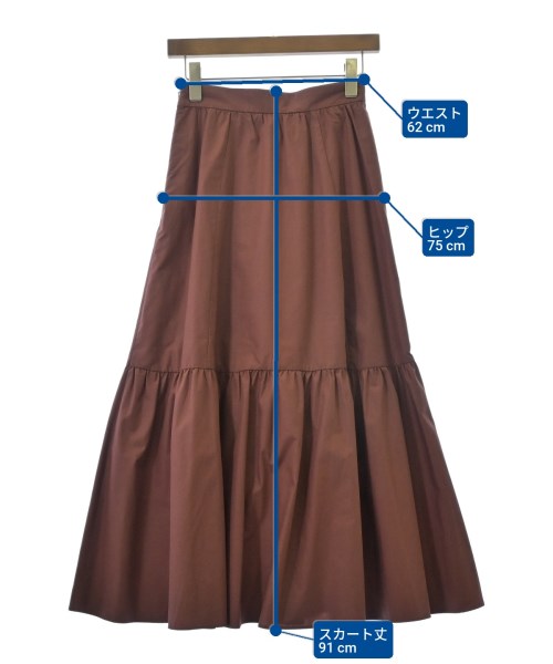 PROPORTION BODY DRESSING（プロポーションボディードレッシング）ロング・マキシ丈スカート 赤 サイズ:S レディース/2200642763242