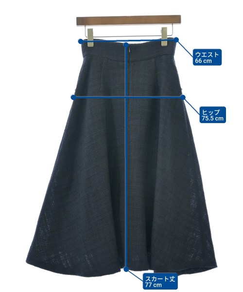 PROPORTION BODY DRESSING（プロポーションボディードレッシング）ロング・マキシ丈スカート 紺 サイズ:M レディース/2200642763600
