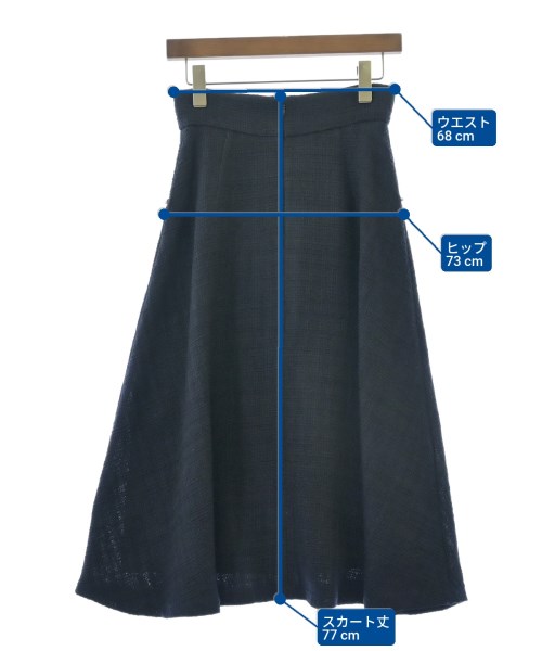 PROPORTION BODY DRESSING（プロポーションボディードレッシング）ロング・マキシ丈スカート 紺 サイズ:M レディース/2200642763617