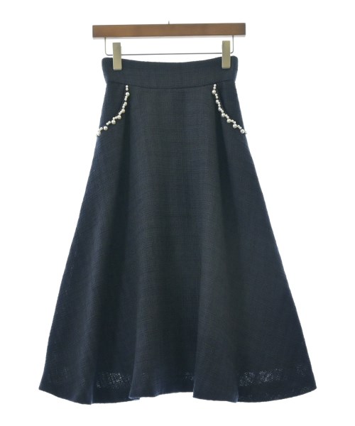 PROPORTION BODY DRESSING(プロポーションボディードレッシング)ロング・マキシ丈スカート 紺 サイズ:S/2200642763679