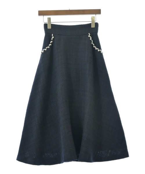 PROPORTION BODY DRESSING(プロポーションボディードレッシング)ロング・マキシ丈スカート 紺 サイズ:S/2200642763686