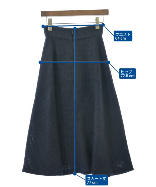 PROPORTION BODY DRESSING（プロポーションボディードレッシング）ロング・マキシ丈スカート 紺 サイズ:S レディース/2200642763686