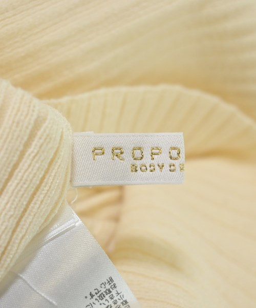 PROPORTION BODY DRESSING（プロポーションボディードレッシング）ニット・セーター 白 サイズ:F レディース/2200642766342