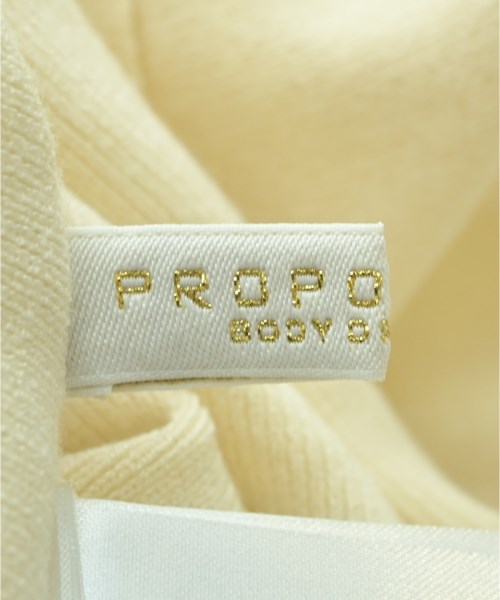 PROPORTION BODY DRESSING（プロポーションボディードレッシング）ニット・セーター ベージュ サイズ:F レディース/2200642766403