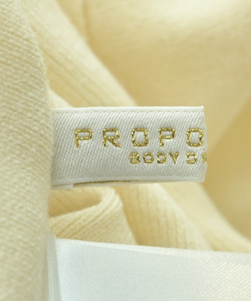 PROPORTION BODY DRESSING（プロポーションボディードレッシング）ニット・セーター ベージュ サイズ:F レディース/2200642766434