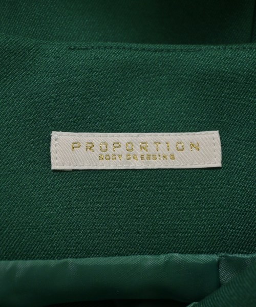PROPORTION BODY DRESSING（プロポーションボディードレッシング）ロング・マキシ丈スカート 緑 サイズ:S レディース/2200642766731