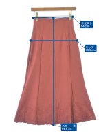 PROPORTION BODY DRESSING（プロポーションボディードレッシング）ロング・マキシ丈スカート 赤 サイズ:S レディース/2200642767035
