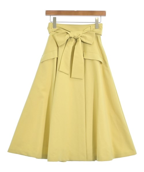 PROPORTION BODY DRESSING(プロポーションボディードレッシング)ロング・マキシ丈スカート 黄 サイズ:XS/2200642767202