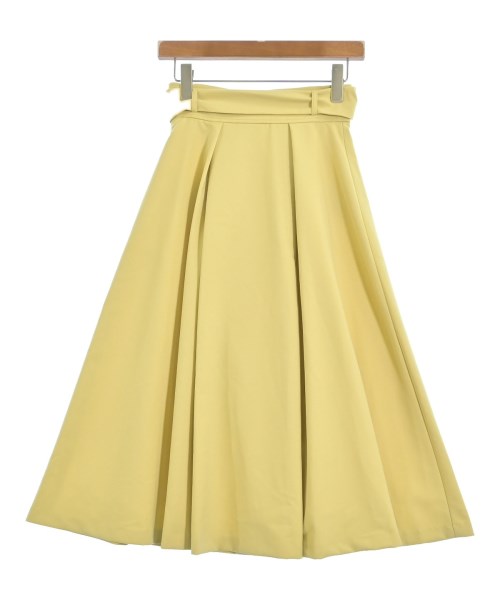 PROPORTION BODY DRESSING（プロポーションボディードレッシング）ロング・マキシ丈スカート 黄 サイズ:XS レディース/2200642767202